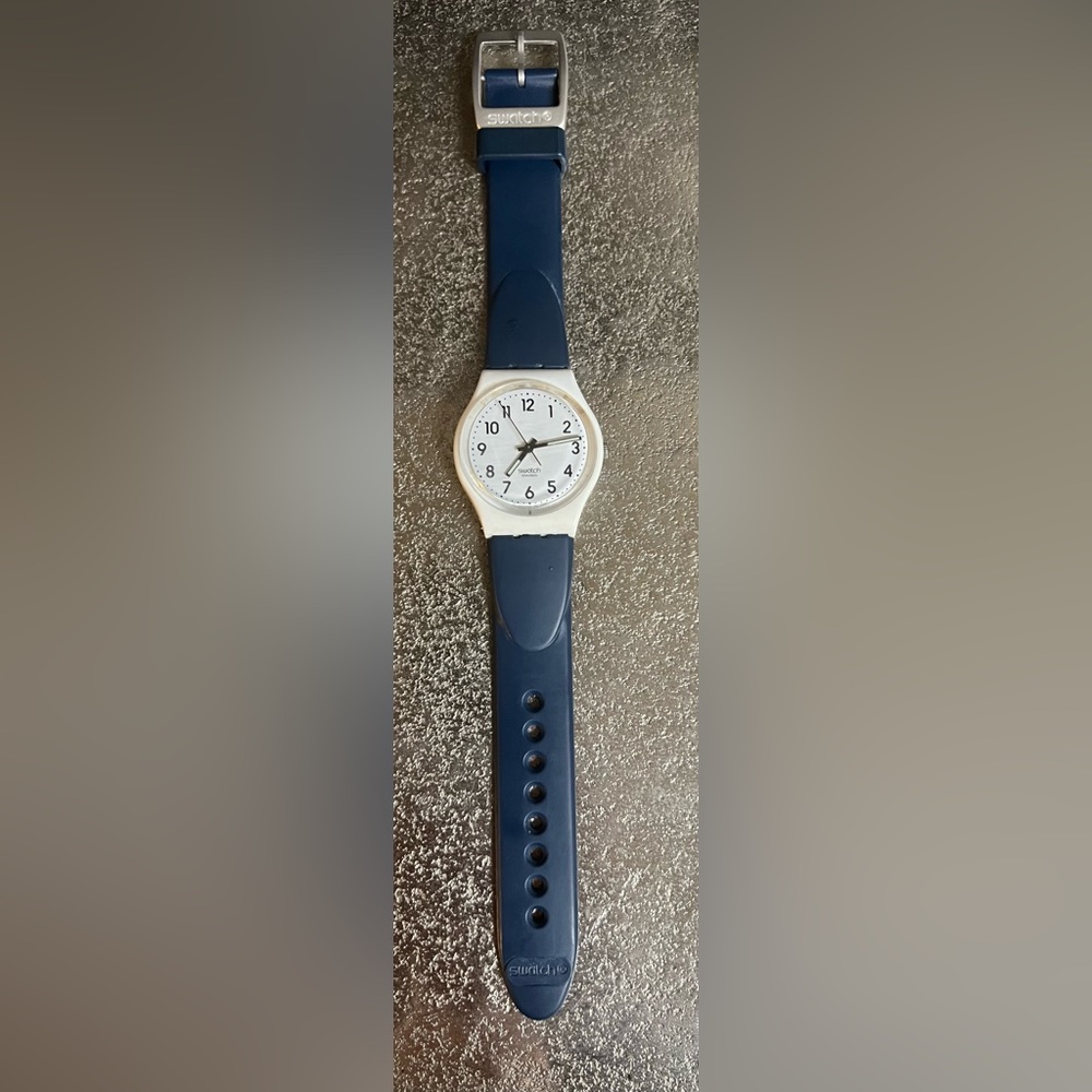 Swatch Watch AG 2009 Blue & White